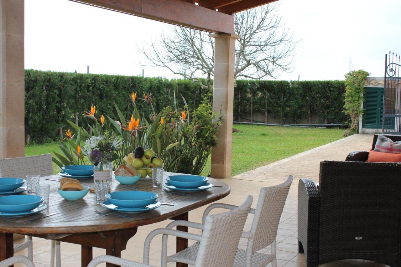 Finca Son Gallina Con Piscina Y Jardin En Sa Pobla, Ideal Para 6 Personas Extérieur photo